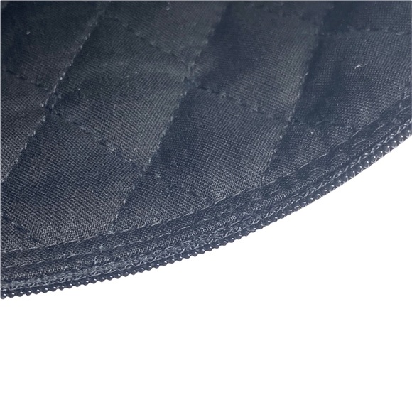 Handmade: Skull Printed Zip Top Makeup Bag ☻︎ Halloween ☻ Black + White ☻ - Picture 5 of 11